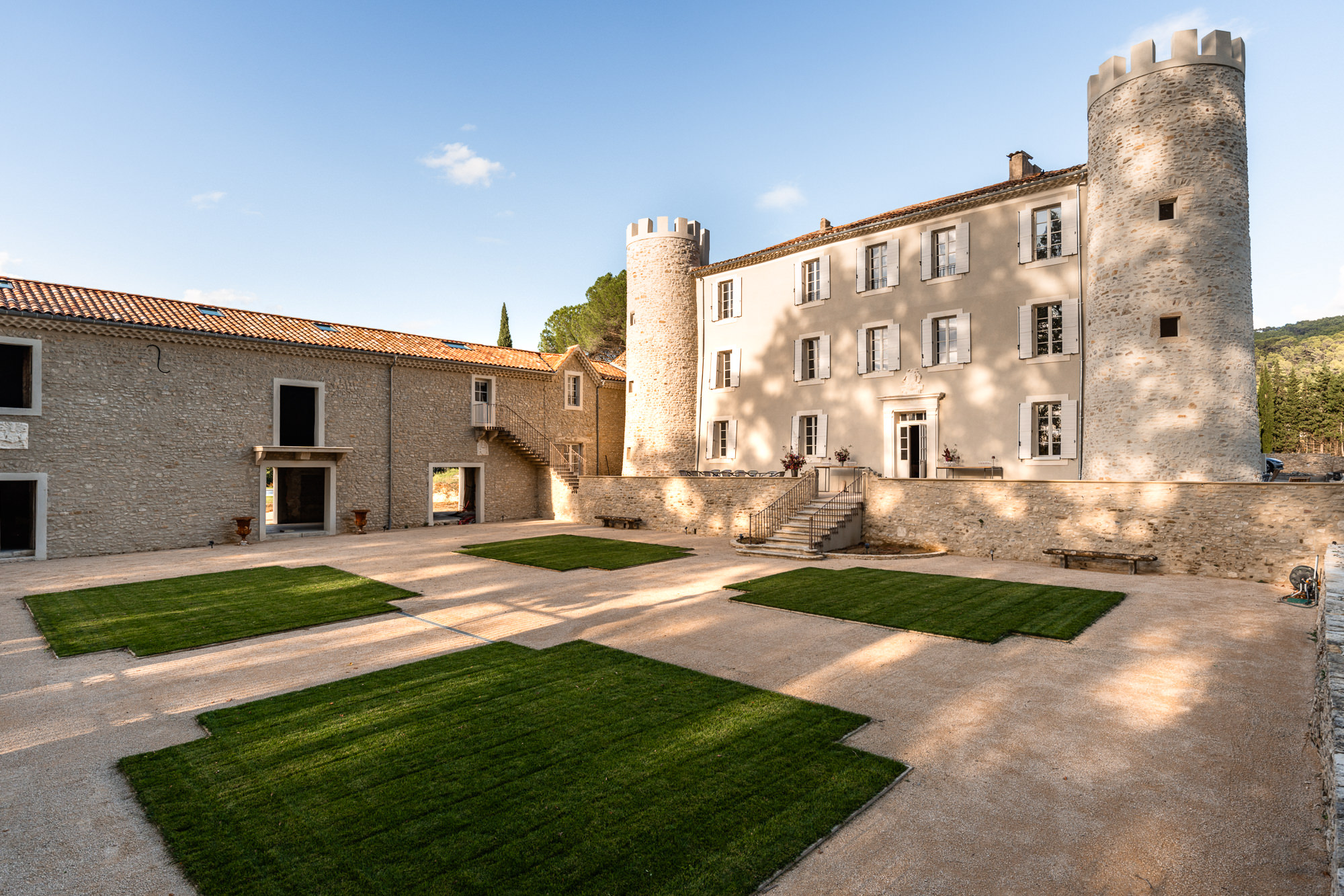 Photo de l'exterieur du château